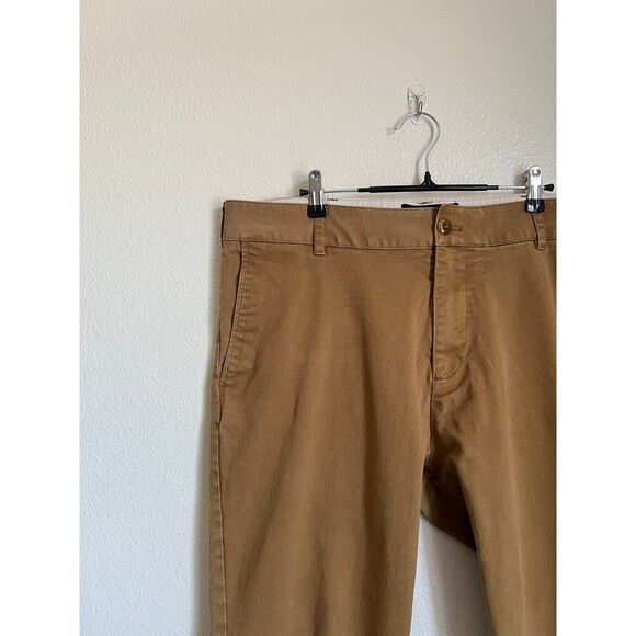 Deus ex Machina Men's Cropped Xavier Pant in Tan Brown Size 38 - Picture 2 of 6